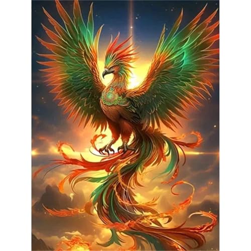 Puzzles 200 Teile, Phönix Puzzle für Erwachsene,38x28cm Puzzle Lernspiel Herausforderung Spielzeug 200 Teile Puzzles für Erwachsene Kinder von Yoonqun