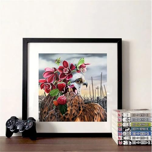 Puzzles 200 Teile, Puzzle Für Erwachsene, 28x28 cm Puzzle Lernspiel Herausforderung Spielzeug 200 Teile Adlerblume Puzzles für Erwachsene von Yoonqun