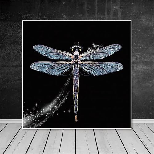 Puzzles 200 Teile, Puzzle Für Erwachsene, 28x28 cm Puzzle Lernspiel Herausforderung Spielzeug 200 Teile Libelle Puzzles für Erwachsene von Yoonqun