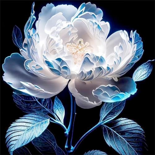 Puzzles 200 Teile, Puzzle Für Erwachsene, 28x28 cm Puzzle Lernspiel Herausforderung Spielzeug 200 Teile Pfingstrose Puzzles für Erwachsene von Yoonqun