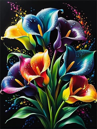 Puzzles 200 Teile, Puzzle Für Erwachsene,35x25 cm Puzzle Lernspiel Herausforderung Spielzeug 200 Farbige Calla-Lilien Puzzles für Erwachsene Puzzles 200 Teile, Puzzle Für Erwachsene,35x25 cm Puzzle Lernspiel Herausforderung Spielzeug 200 Farbige Calla-Lilien Puzzles für Erwachsene von Yoonqun