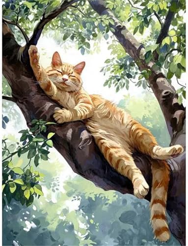 Puzzles 200 Teile, Sommerkatze Puzzle für Erwachsene,38x28cm Puzzle Lernspiel Herausforderung Spielzeug 200 Teile Puzzles für Erwachsene Kinder von Yoonqun