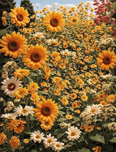 Puzzles 200 Teile, Sonnenblumen Puzzle für Erwachsene,38x28cm Puzzle Lernspiel Herausforderung Spielzeug 200 Teile Puzzles für Erwachsene Kinder Puzzles 200 Teile, Sonnenblumen Puzzle für Erwachsene,38x28cm Puzzle Lernspiel Herausforderung Spielzeug 200 Teile Puzzles für Erwachsene Kinder von Yoonqun