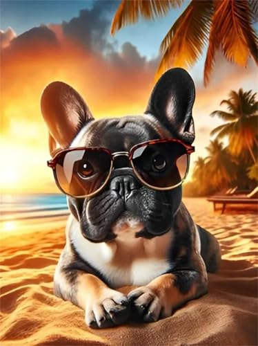 Puzzles 200 Teile, Strandwelpe Puzzle für Erwachsene,38x28cm Puzzle Lernspiel Herausforderung Spielzeug 200 Teile Puzzles für Erwachsene Kinder von Yoonqun