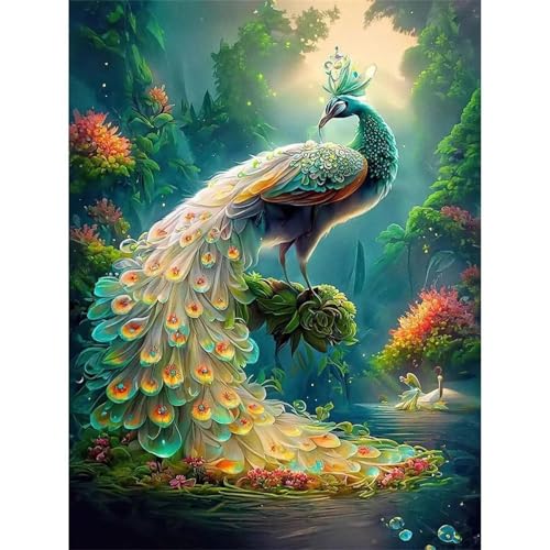 Puzzles 200 Teile, Tier Pfau Puzzle für Erwachsene,35x25cm Puzzle Lernspiel Herausforderung Spielzeug 200 Teile Puzzles für Erwachsene Kinder von Yoonqun