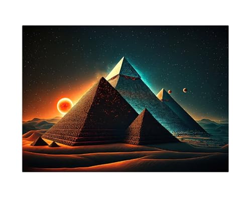 Puzzles 2000 Teile, Puzzle Für Erwachsene,100x70 cm Puzzle Lernspiel Herausforderung Spielzeug 2000 Ägyptische Pyramide Puzzles für Erwachsene Puzzles 2000 Teile, Puzzle Für Erwachsene,100x70 cm Puzzle Lernspiel Herausforderung Spielzeug 2000 Ägyptische Pyramide Puzzles für Erwachsene von Yoonqun