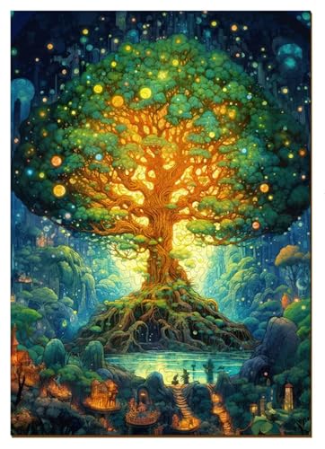 Puzzles 2000 Teile, Puzzle Für Erwachsene,100x70 cm Puzzle Lernspiel Herausforderung Spielzeug 2000 Baum des Lebens Fantasie Puzzles für Erwachsene Puzzles 2000 Teile, Puzzle Für Erwachsene,100x70 cm Puzzle Lernspiel Herausforderung Spielzeug 2000 Baum des Lebens Fantasie Puzzles für Erwachsene von Yoonqun