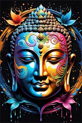 Puzzles 2000 Teile, Puzzle Für Erwachsene,100x70 cm Puzzle Lernspiel Herausforderung Spielzeug 2000 Bunte Statue Puzzles für Erwachsene von Yoonqun