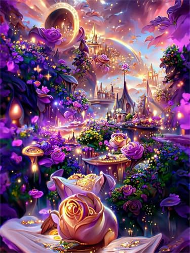 Puzzles 2000 Teile, Puzzle Für Erwachsene,100x70 cm Puzzle Lernspiel Herausforderung Spielzeug 2000 Fantasy-Wunderland Puzzles für Erwachsene von Yoonqun