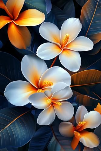 Puzzles 2000 Teile, Puzzle Für Erwachsene,100x70 cm Puzzle Lernspiel Herausforderung Spielzeug 2000 Gelbe weiße Blumen Puzzles für Erwachsene von Yoonqun
