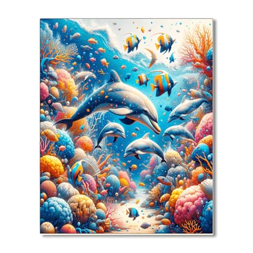 Puzzles 2000 Teile, Puzzle Für Erwachsene,100x70 cm Puzzle Lernspiel Herausforderung Spielzeug 2000 Meereskorallendelfine Puzzles für Erwachsene Puzzles 2000 Teile, Puzzle Für Erwachsene,100x70 cm Puzzle Lernspiel Herausforderung Spielzeug 2000 Meereskorallendelfine Puzzles für Erwachsene von Yoonqun