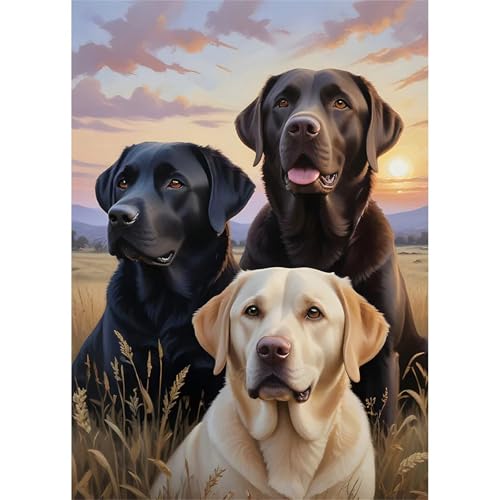 Puzzles 2000 Teile, Puzzle Für Erwachsene,100x70 cm Puzzle Lernspiel Herausforderung Spielzeug 2000 Schäferhunde Hunde Tiere Puzzles für Erwachsene von Yoonqun