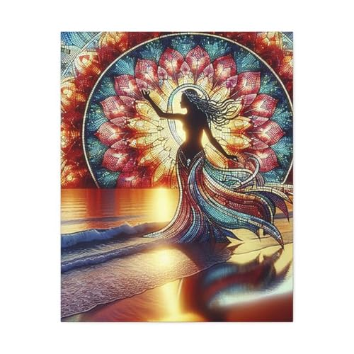 Puzzles 2000 Teile, Puzzle Für Erwachsene,100x70 cm Puzzle Lernspiel Herausforderung Spielzeug 2000 Strandtraumfrau Puzzles für Erwachsene von Yoonqun