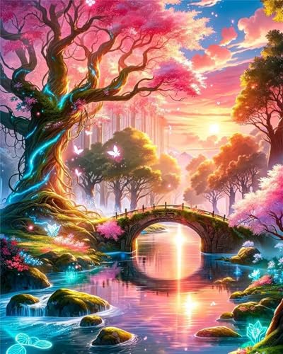 Puzzles 2000 Teile, Puzzle Für Erwachsene,100x70 cm Puzzle Lernspiel Herausforderung Spielzeug 2000 Wunderland-Baumbrücke Puzzles für Erwachsene Puzzles 2000 Teile, Puzzle Für Erwachsene,100x70 cm Puzzle Lernspiel Herausforderung Spielzeug 2000 Wunderland-Baumbrücke Puzzles für Erwachsene von Yoonqun