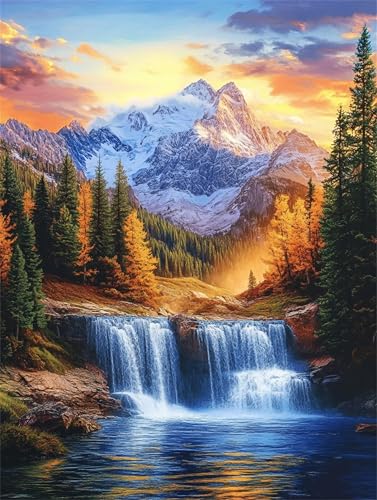 Puzzles 30 Teile, Puzzle Für Erwachsene,25x20 cm Puzzle Lernspiel Herausforderung Spielzeug 30 Berg-Wasserfall-Landschaft Puzzles für Erwachsene Puzzles 30 Teile, Puzzle Für Erwachsene,25x20 cm Puzzle Lernspiel Herausforderung Spielzeug 30 Berg-Wasserfall-Landschaft Puzzles für Erwachsene von Yoonqun