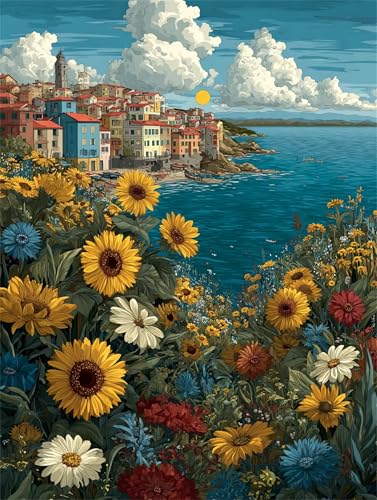 Puzzles 30 Teile, Puzzle Für Erwachsene,25x20 cm Puzzle Lernspiel Herausforderung Spielzeug 30 Blumen am Meer Puzzles für Erwachsene Puzzles 30 Teile, Puzzle Für Erwachsene,25x20 cm Puzzle Lernspiel Herausforderung Spielzeug 30 Blumen am Meer Puzzles für Erwachsene von Yoonqun