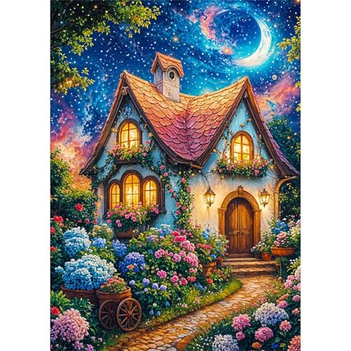 Puzzles 30 Teile, Puzzle Für Erwachsene,25x20 cm Puzzle Lernspiel Herausforderung Spielzeug 30 Blumenhäuschen Puzzles für Erwachsene Puzzles 30 Teile, Puzzle Für Erwachsene,25x20 cm Puzzle Lernspiel Herausforderung Spielzeug 30 Blumenhäuschen Puzzles für Erwachsene von Yoonqun