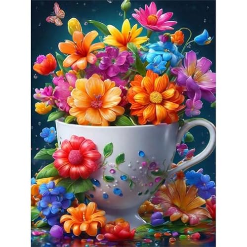 Puzzles 30 Teile, Puzzle Für Erwachsene,25x20 cm Puzzle Lernspiel Herausforderung Spielzeug 30 Bunter Blumenbecher Puzzles für Erwachsene Puzzles 30 Teile, Puzzle Für Erwachsene,25x20 cm Puzzle Lernspiel Herausforderung Spielzeug 30 Bunter Blumenbecher Puzzles für Erwachsene von Yoonqun