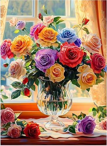 Puzzles 30 Teile, Puzzle Für Erwachsene,25x20 cm Puzzle Lernspiel Herausforderung Spielzeug 30 Bunter Rosenstrauß Puzzles für Erwachsene Puzzles 30 Teile, Puzzle Für Erwachsene,25x20 cm Puzzle Lernspiel Herausforderung Spielzeug 30 Bunter Rosenstrauß Puzzles für Erwachsene von Yoonqun