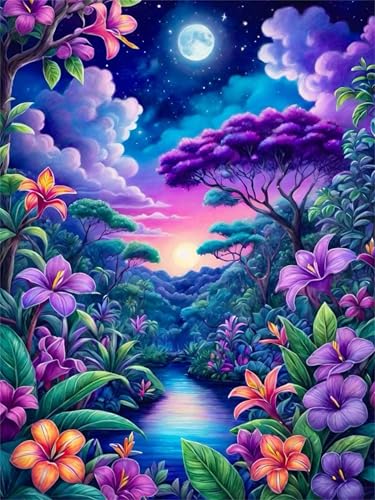 Puzzles 30 Teile, Puzzle Für Erwachsene,25x20 cm Puzzle Lernspiel Herausforderung Spielzeug 30 Dschungellandschaft Puzzles für Erwachsene von Yoonqun