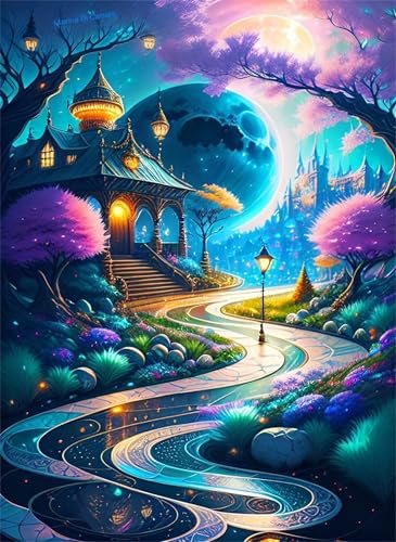 Puzzles 30 Teile, Puzzle Für Erwachsene,25x20 cm Puzzle Lernspiel Herausforderung Spielzeug 30 Mondscheinpalast-Landschaft Puzzles für Erwachsene Puzzles 30 Teile, Puzzle Für Erwachsene,25x20 cm Puzzle Lernspiel Herausforderung Spielzeug 30 Mondscheinpalast-Landschaft Puzzles für Erwachsene von Yoonqun