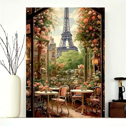 Puzzles 30 Teile, Puzzle Für Erwachsene,25x20 cm Puzzle Lernspiel Herausforderung Spielzeug 30 Pariser Straßeneckenlandschaft Puzzles für Erwachsene von Yoonqun