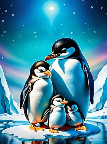 Puzzles 30 Teile, Puzzle Für Erwachsene,25x20 cm Puzzle Lernspiel Herausforderung Spielzeug 30 Pinguinfamilie Puzzles für Erwachsene von Yoonqun