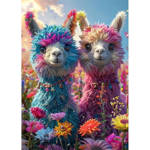 Puzzles 30 Teile, Puzzle Für Erwachsene,25x20 cm Puzzle Lernspiel Herausforderung Spielzeug 30 Regenbogen-Alpaka Puzzles für Erwachsene Puzzles 30 Teile, Puzzle Für Erwachsene,25x20 cm Puzzle Lernspiel Herausforderung Spielzeug 30 Regenbogen-Alpaka Puzzles für Erwachsene von Yoonqun