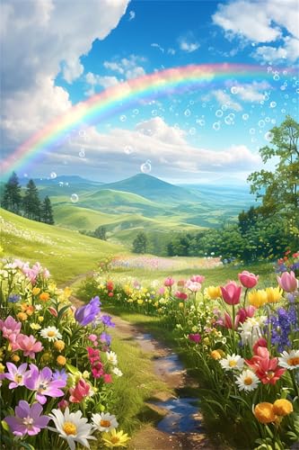 Puzzles 30 Teile, Puzzle Für Erwachsene,25x20 cm Puzzle Lernspiel Herausforderung Spielzeug 30 Regenbogenblumenstraße Puzzles für Erwachsene Puzzles 30 Teile, Puzzle Für Erwachsene,25x20 cm Puzzle Lernspiel Herausforderung Spielzeug 30 Regenbogenblumenstraße Puzzles für Erwachsene von Yoonqun