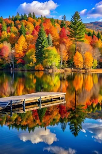 Puzzles 300 Teile, Lakeside Woods Brücke Puzzle für Erwachsene,43x31cm Puzzle Lernspiel Herausforderung Spielzeug 300 Teile Puzzles für Erwachsene Kinder Puzzles 300 Teile, Lakeside Woods Brücke Puzzle für Erwachsene,43x31cm Puzzle Lernspiel Herausforderung Spielzeug 300 Teile Puzzles für Erwachsene Kinder von Yoonqun