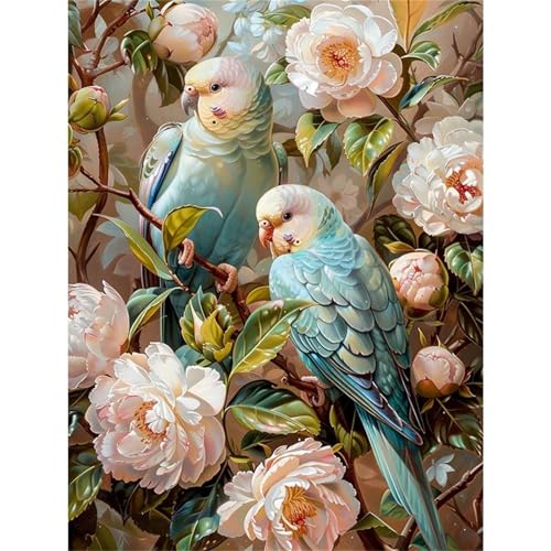 Puzzles 300 Teile, Papageienpfingstrose Puzzle für Erwachsene,40x28cm Puzzle Lernspiel Herausforderung Spielzeug 300 Teile Puzzles für Erwachsene Kinder von Yoonqun