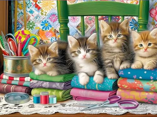 Puzzles 300 Teile, Puzzle Für Erwachsene,38x26 cm Puzzle Lernspiel Herausforderung Spielzeug 300 Schneiderladenkatze Puzzles für Erwachsene Puzzles 300 Teile, Puzzle Für Erwachsene,38x26 cm Puzzle Lernspiel Herausforderung Spielzeug 300 Schneiderladenkatze Puzzles für Erwachsene von Yoonqun
