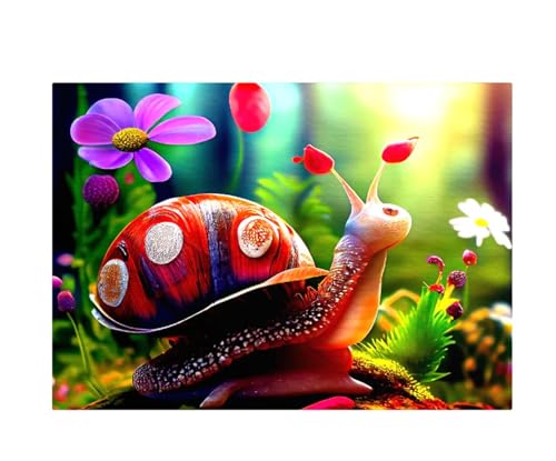 Puzzles 300 Teile, Puzzle Für Erwachsene,38x26 cm Puzzle Lernspiel Herausforderung Spielzeug 300 Süße Schnecke Puzzles für Erwachsene Puzzles 300 Teile, Puzzle Für Erwachsene,38x26 cm Puzzle Lernspiel Herausforderung Spielzeug 300 Süße Schnecke Puzzles für Erwachsene von Yoonqun