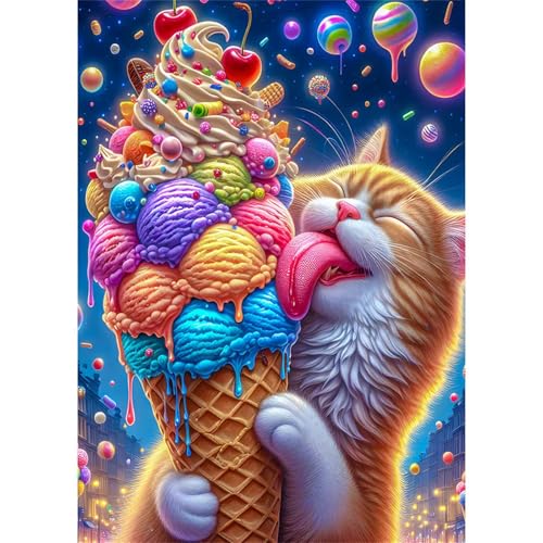 Puzzles 300 Teile, Puzzle Für Erwachsene,38x26 cm Puzzle Lernspiel Herausforderung Spielzeug 300 Süßes Katzeneis Puzzles für Erwachsene Puzzles 300 Teile, Puzzle Für Erwachsene,38x26 cm Puzzle Lernspiel Herausforderung Spielzeug 300 Süßes Katzeneis Puzzles für Erwachsene von Yoonqun
