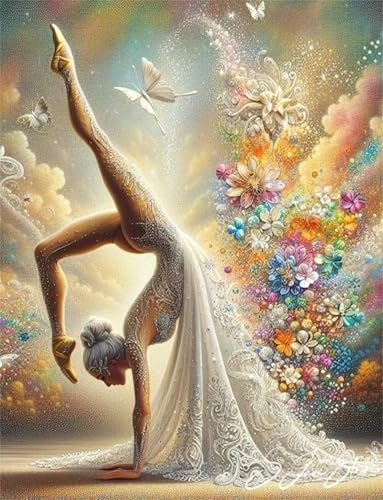 Puzzles 300 Teile, Puzzle Für Erwachsene,38x26 cm Puzzle Lernspiel Herausforderung Spielzeug 300 Tanzende Frau Puzzles für Erwachsene von Yoonqun