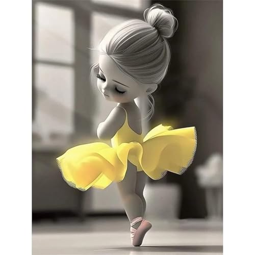 Puzzles 300 Teile, Süße Ballerina Puzzle für Erwachsene,40x28cm Puzzle Lernspiel Herausforderung Spielzeug 300 Teile Puzzles für Erwachsene Kinder von Yoonqun