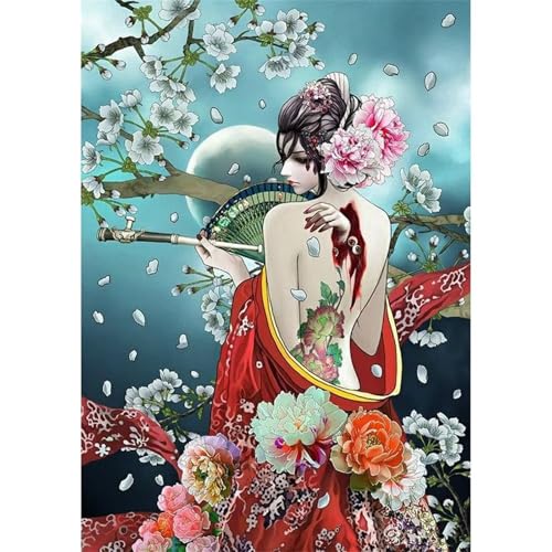 Puzzles 500 Teile, Japanische Frau Puzzle für Erwachsene,52x38cm Puzzle Lernspiel Herausforderung Spielzeug 500 Teile Puzzles für Erwachsene Kinder Puzzles 500 Teile, Japanische Frau Puzzle für Erwachsene,52x38cm Puzzle Lernspiel Herausforderung Spielzeug 500 Teile Puzzles für Erwachsene Kinder von Yoonqun