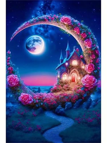 Puzzles 500 Teile, Mondscheinlandschaft Puzzle für Erwachsene,55x42cm Puzzle Lernspiel Herausforderung Spielzeug 500 Teile Puzzles für Erwachsene Kinder Puzzles 500 Teile, Mondscheinlandschaft Puzzle für Erwachsene,55x42cm Puzzle Lernspiel Herausforderung Spielzeug 500 Teile Puzzles für Erwachsene Kinder von Yoonqun