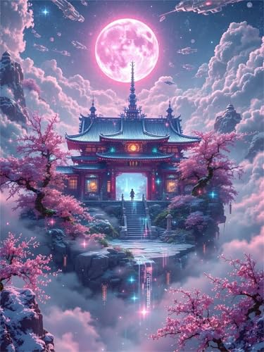 Puzzles 500 Teile, Puzzle Für Erwachsene,52x38 cm Puzzle Lernspiel Herausforderung Spielzeug 500 Rosa Mondpalast Puzzles für Erwachsene Puzzles 500 Teile, Puzzle Für Erwachsene,52x38 cm Puzzle Lernspiel Herausforderung Spielzeug 500 Rosa Mondpalast Puzzles für Erwachsene von Yoonqun