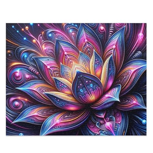Puzzles 500 Teile, Puzzle Für Erwachsene,52x38 cm Puzzle Lernspiel Herausforderung Spielzeug 500 Schöne Lotusblume Puzzles für Erwachsene Puzzles 500 Teile, Puzzle Für Erwachsene,52x38 cm Puzzle Lernspiel Herausforderung Spielzeug 500 Schöne Lotusblume Puzzles für Erwachsene von Yoonqun