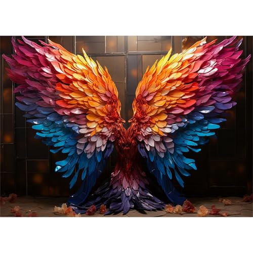 Puzzles 520 Teile, Puzzle Für Erwachsene,52x38 cm Puzzle Lernspiel Herausforderung Spielzeug 520 Engelsflügel Puzzles für Erwachsene von Yoonqun