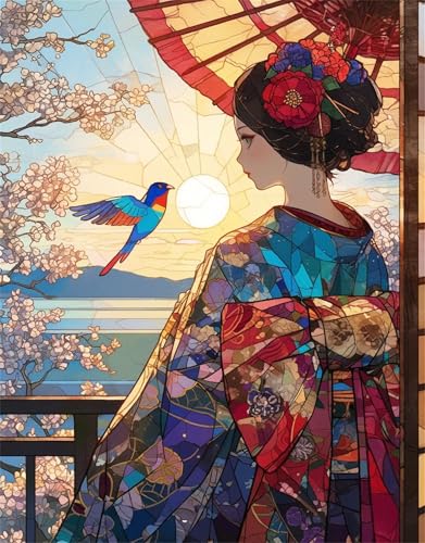 Puzzles 60 Teile, Puzzle Für Erwachsene,40x28 cm Puzzle Lernspiel Herausforderung Spielzeug 60 Japanische Geisha Puzzles für Erwachsene Puzzles 60 Teile, Puzzle Für Erwachsene,40x28 cm Puzzle Lernspiel Herausforderung Spielzeug 60 Japanische Geisha Puzzles für Erwachsene von Yoonqun