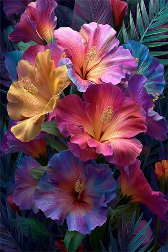 Puzzles 60 Teile, Puzzle Für Erwachsene,40x28 cm Puzzle Lernspiel Herausforderung Spielzeug 60 Rosa Blumen Puzzles für Erwachsene Puzzles 60 Teile, Puzzle Für Erwachsene,40x28 cm Puzzle Lernspiel Herausforderung Spielzeug 60 Rosa Blumen Puzzles für Erwachsene von Yoonqun