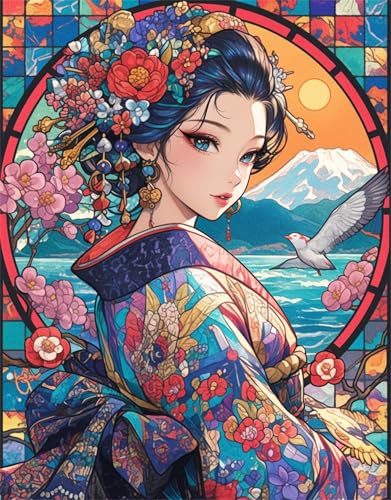 Puzzles 60 Teile, Puzzle Für Erwachsene,40x28 cm Puzzle Lernspiel Herausforderung Spielzeug 60 Schöne japanische Frau Puzzles für Erwachsene Puzzles 60 Teile, Puzzle Für Erwachsene,40x28 cm Puzzle Lernspiel Herausforderung Spielzeug 60 Schöne japanische Frau Puzzles für Erwachsene von Yoonqun