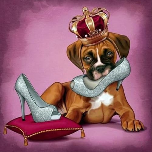 Puzzles 70 Teile, Puzzle Für Erwachsene, 16x16 cm Puzzle Lernspiel Herausforderung Spielzeug 70 Teile Hunde High Heels Puzzles für Erwachsene von Yoonqun