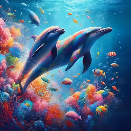 Puzzles 70 Teile, Puzzle Für Erwachsene, 16x16 cm Puzzle Lernspiel Herausforderung Spielzeug 70 Teile Meeresbodendelfintiere Puzzles für Erwachsene Puzzles 70 Teile, Puzzle Für Erwachsene, 16x16 cm Puzzle Lernspiel Herausforderung Spielzeug 70 Teile Meeresbodendelfintiere Puzzles für Erwachsene von Yoonqun