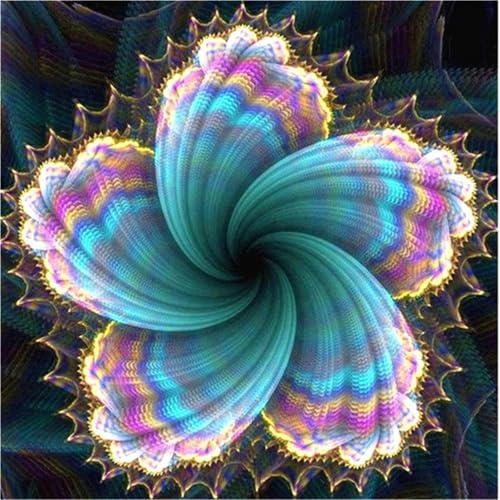 Puzzles 70 Teile, Puzzle Für Erwachsene, 16x16 cm Puzzle Lernspiel Herausforderung Spielzeug 70 Teile Stechapfelblüten Puzzles für Erwachsene von Yoonqun