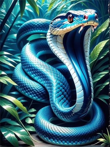 Puzzles 700 Teile, Puzzle Für Erwachsene,52x38 cm Puzzle Lernspiel Herausforderung Spielzeug 700 Dschungelschlange Puzzles für Erwachsene von Yoonqun