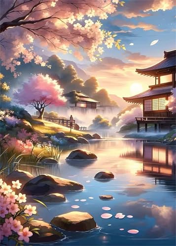 Puzzles 700 Teile, Puzzle Für Erwachsene,52x38 cm Puzzle Lernspiel Herausforderung Spielzeug 700 Seelandschaft Puzzles für Erwachsene von Yoonqun