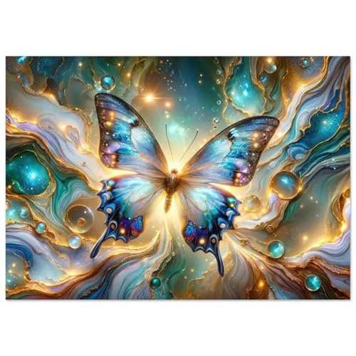 Puzzles 700 Teile, Puzzle Für Erwachsene,52x38 cm Puzzle Lernspiel Herausforderung Spielzeug 700 Traumschmetterling Puzzles für Erwachsene von Yoonqun